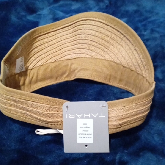 Tahari Woman Tan Sun Visor - Picture 5 of 6